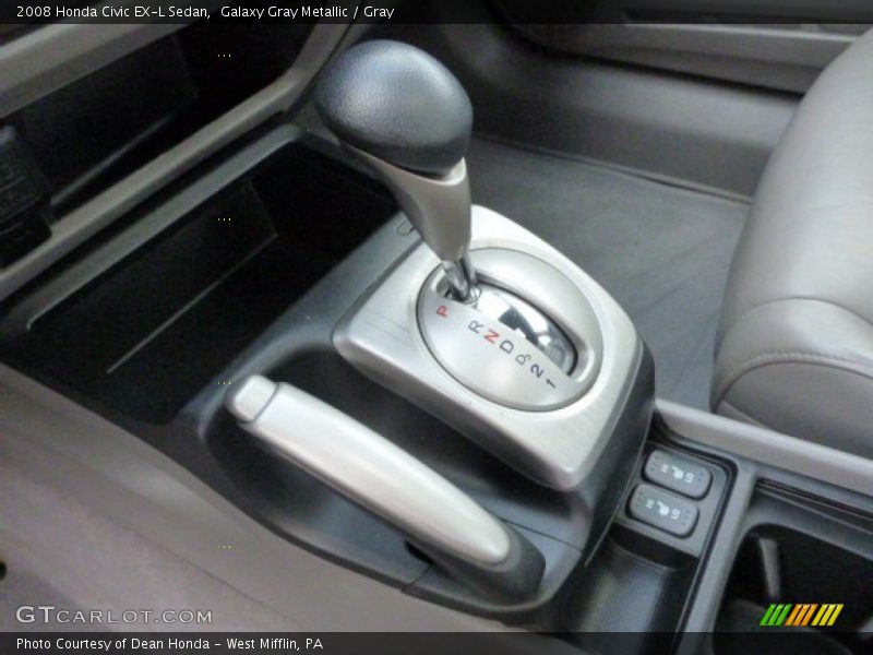 Galaxy Gray Metallic / Gray 2008 Honda Civic EX-L Sedan