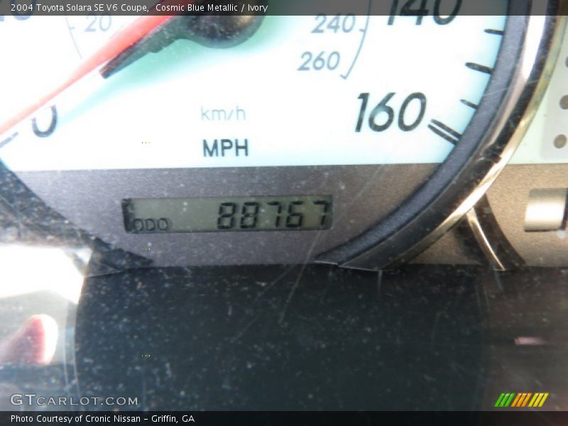 Cosmic Blue Metallic / Ivory 2004 Toyota Solara SE V6 Coupe