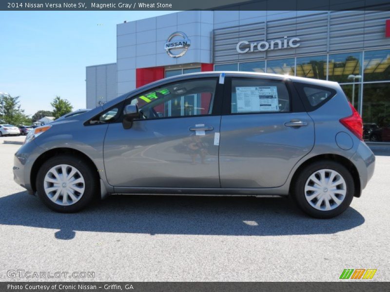 Magnetic Gray / Wheat Stone 2014 Nissan Versa Note SV