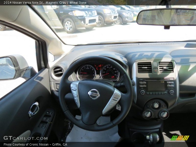 Magnetic Gray / Wheat Stone 2014 Nissan Versa Note SV