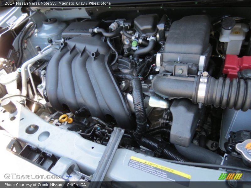  2014 Versa Note SV Engine - 1.6 Liter DOHC CVTCS 16-Valve 4 Cylinder