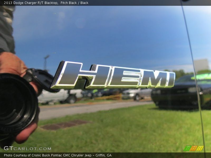 Pitch Black / Black 2013 Dodge Charger R/T Blacktop