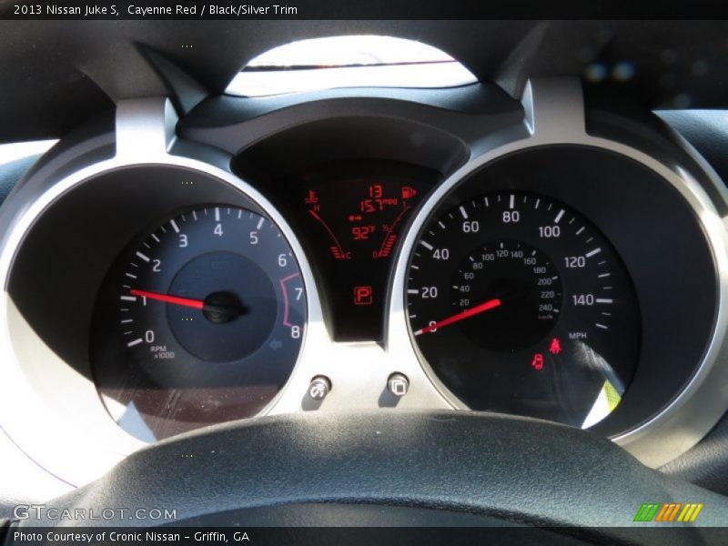 Cayenne Red / Black/Silver Trim 2013 Nissan Juke S