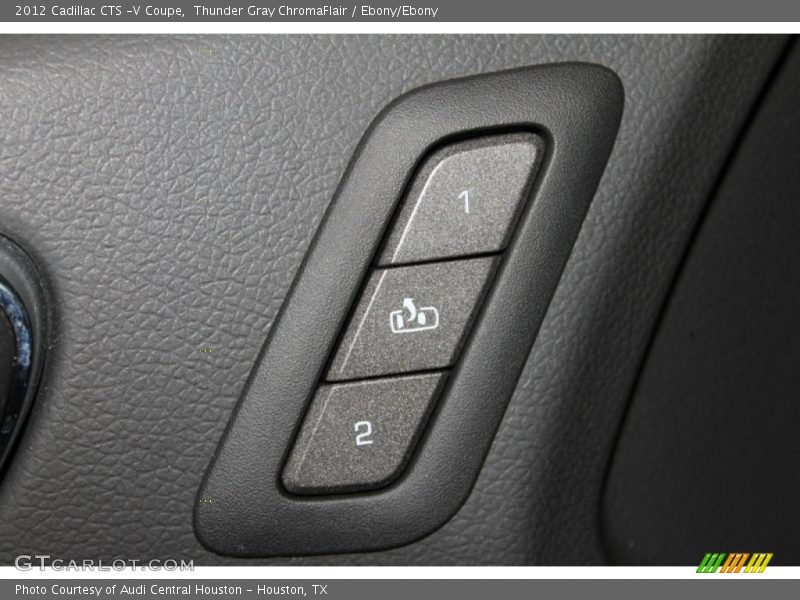 Controls of 2012 CTS -V Coupe