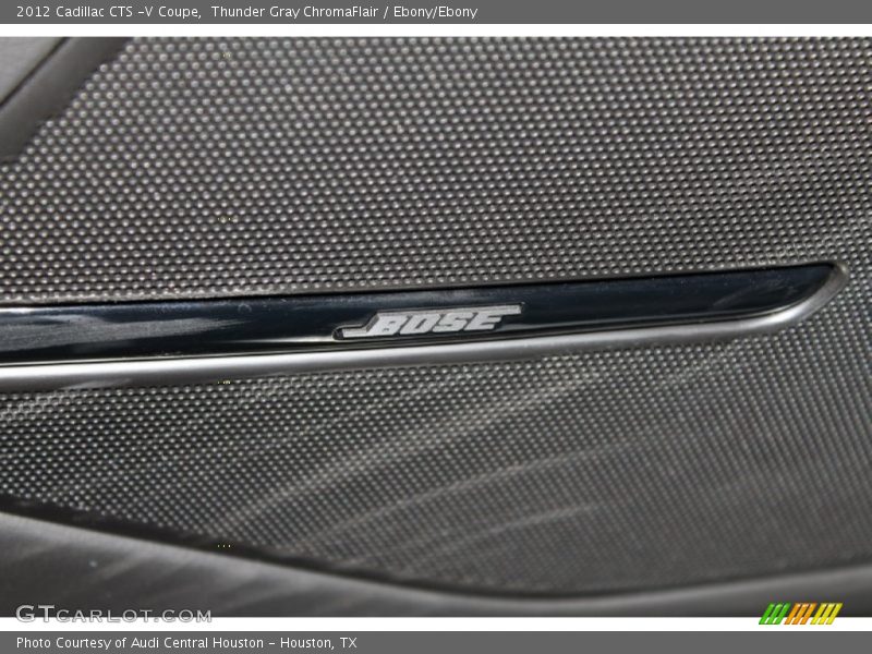 Audio System of 2012 CTS -V Coupe