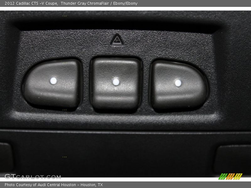 Controls of 2012 CTS -V Coupe