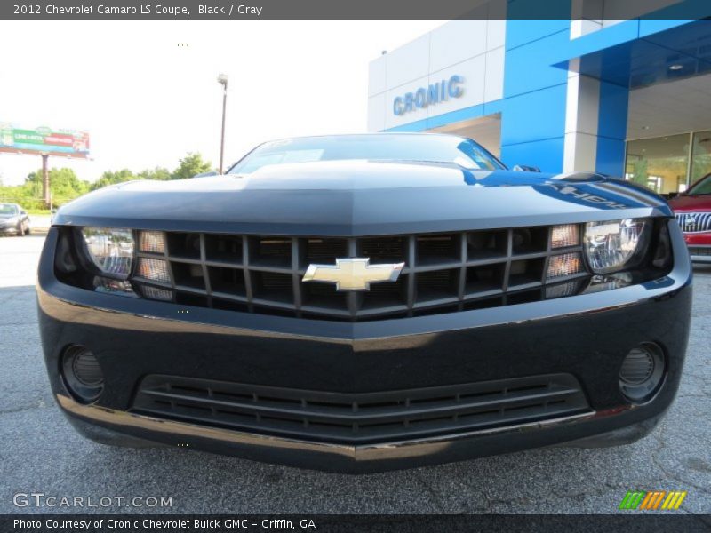 Black / Gray 2012 Chevrolet Camaro LS Coupe