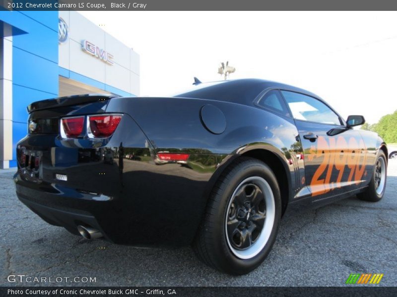 Black / Gray 2012 Chevrolet Camaro LS Coupe