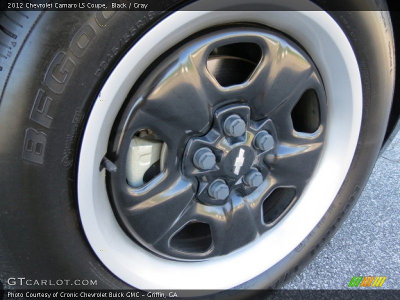 Black / Gray 2012 Chevrolet Camaro LS Coupe