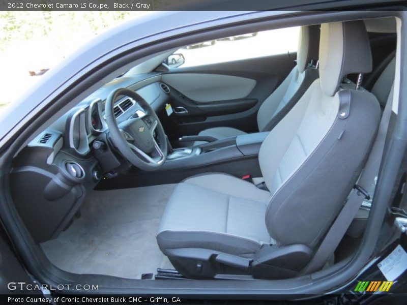 Black / Gray 2012 Chevrolet Camaro LS Coupe