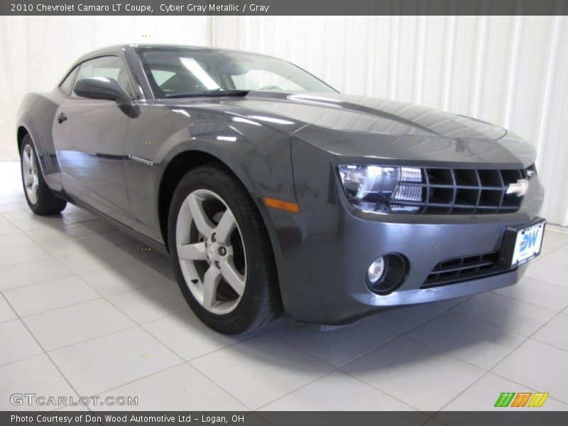 Cyber Gray Metallic / Gray 2010 Chevrolet Camaro LT Coupe