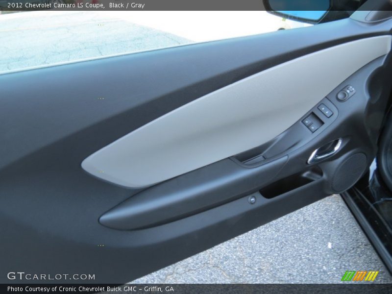 Black / Gray 2012 Chevrolet Camaro LS Coupe