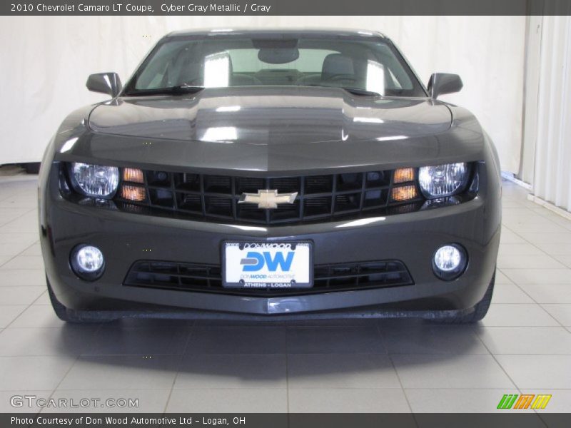Cyber Gray Metallic / Gray 2010 Chevrolet Camaro LT Coupe