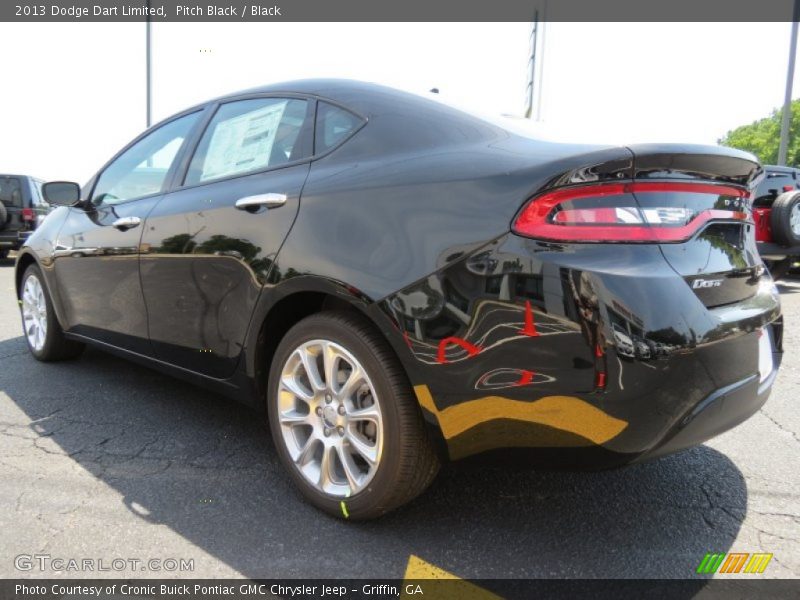 Pitch Black / Black 2013 Dodge Dart Limited