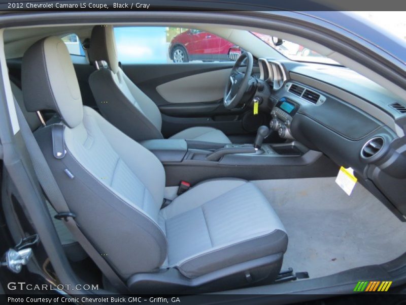 Black / Gray 2012 Chevrolet Camaro LS Coupe