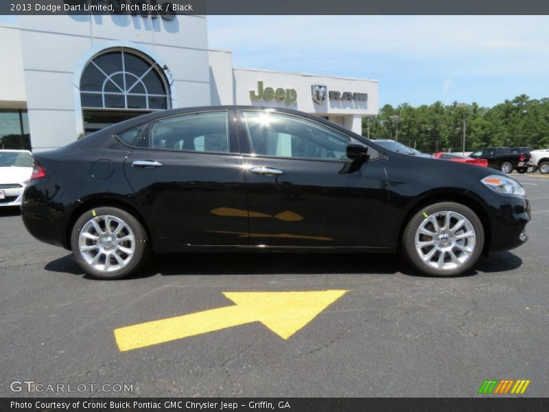 Pitch Black / Black 2013 Dodge Dart Limited