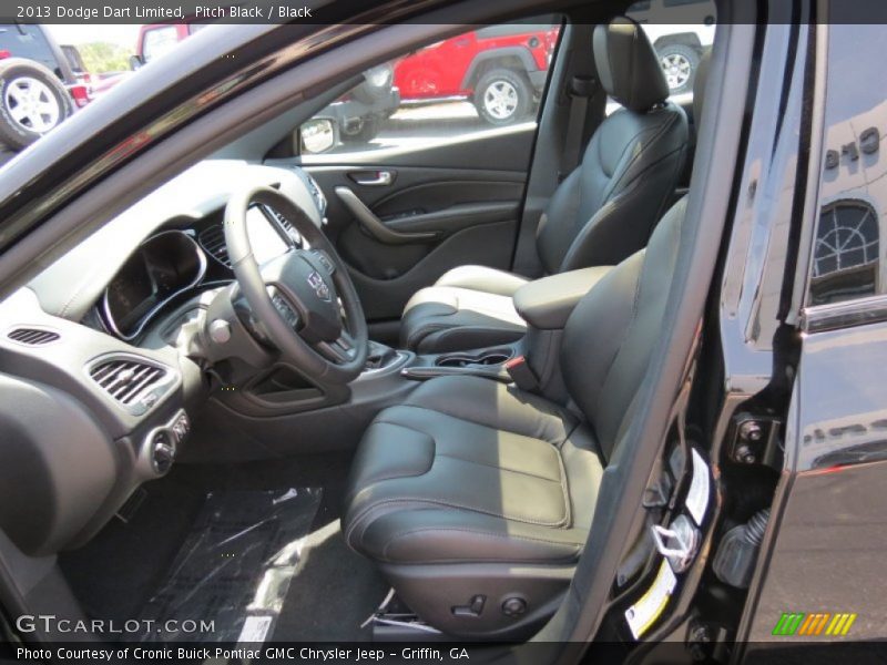Pitch Black / Black 2013 Dodge Dart Limited