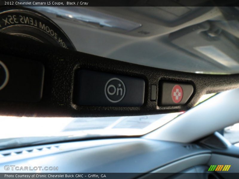 Black / Gray 2012 Chevrolet Camaro LS Coupe