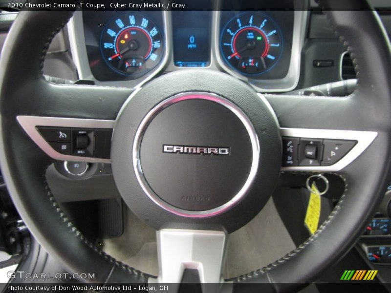 Cyber Gray Metallic / Gray 2010 Chevrolet Camaro LT Coupe
