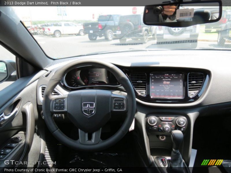 Pitch Black / Black 2013 Dodge Dart Limited