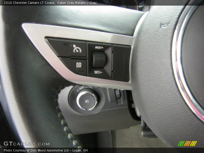 Cyber Gray Metallic / Gray 2010 Chevrolet Camaro LT Coupe