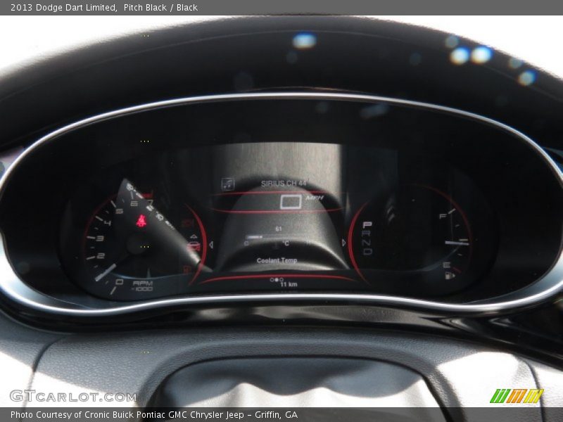 Pitch Black / Black 2013 Dodge Dart Limited