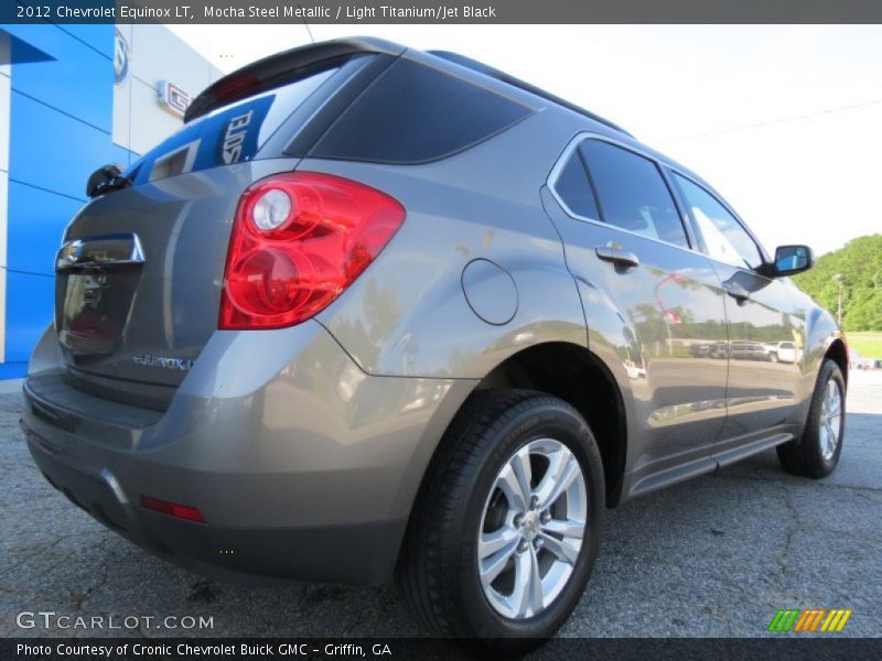 Mocha Steel Metallic / Light Titanium/Jet Black 2012 Chevrolet Equinox LT