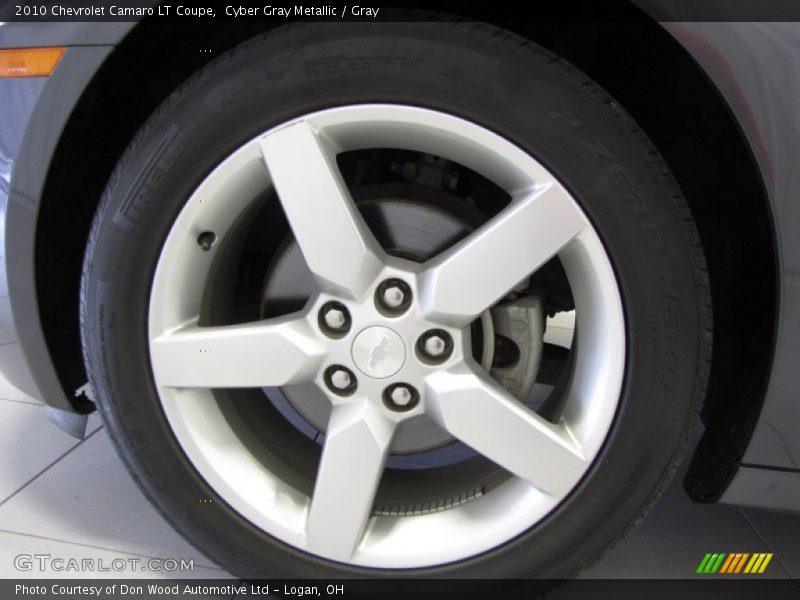 Cyber Gray Metallic / Gray 2010 Chevrolet Camaro LT Coupe