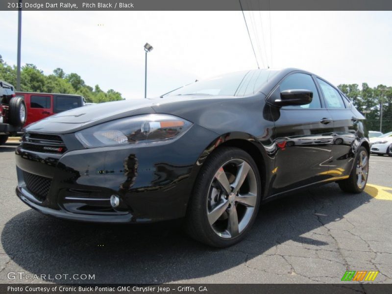 Pitch Black / Black 2013 Dodge Dart Rallye