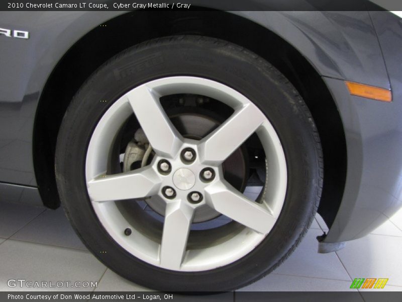 Cyber Gray Metallic / Gray 2010 Chevrolet Camaro LT Coupe