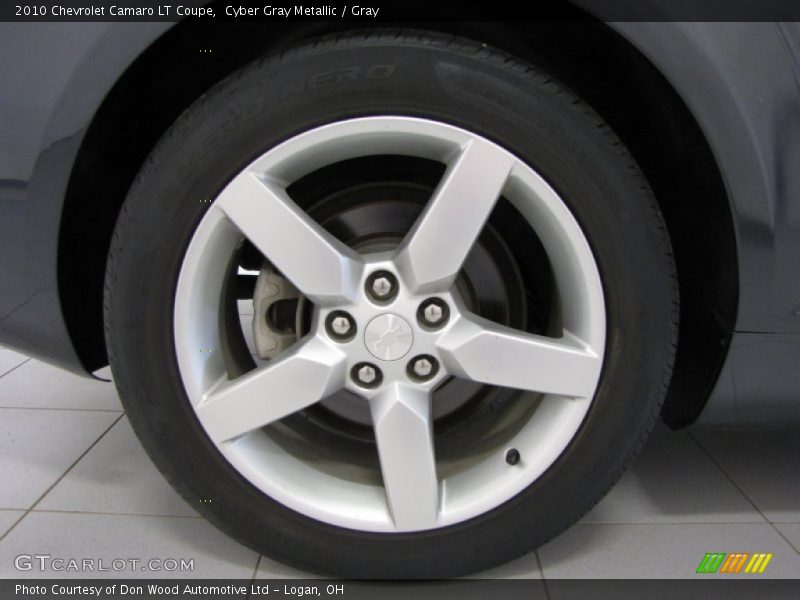 Cyber Gray Metallic / Gray 2010 Chevrolet Camaro LT Coupe