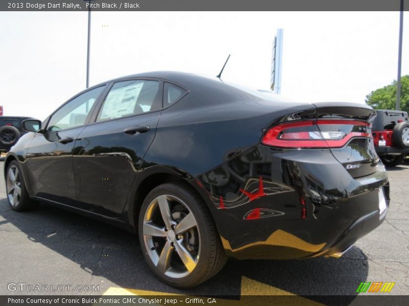 Pitch Black / Black 2013 Dodge Dart Rallye