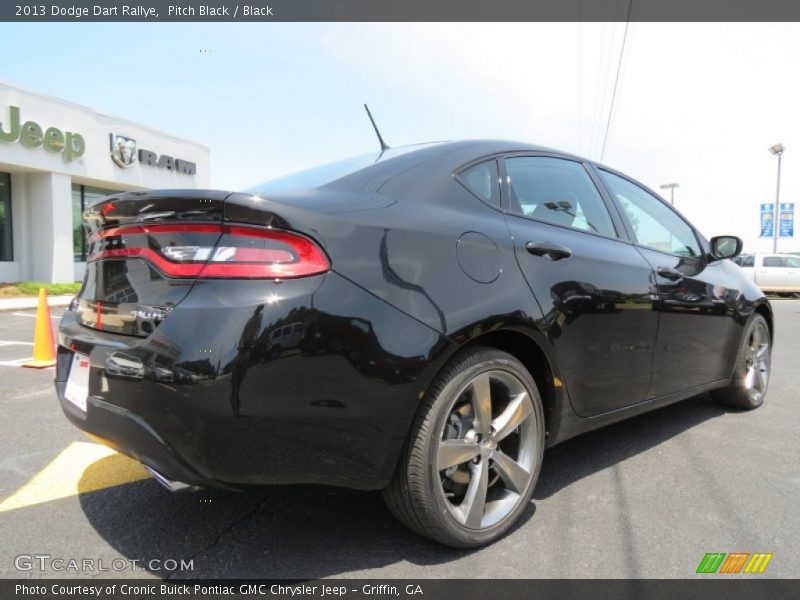 Pitch Black / Black 2013 Dodge Dart Rallye