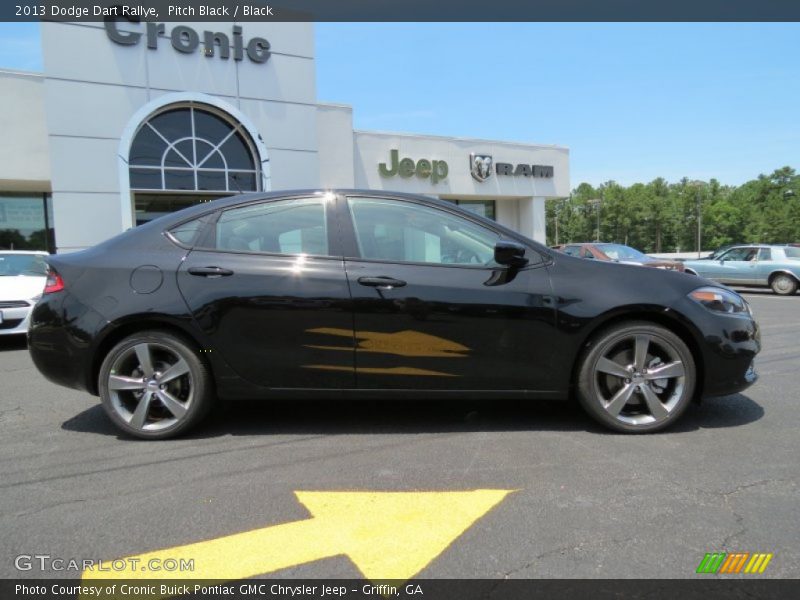Pitch Black / Black 2013 Dodge Dart Rallye