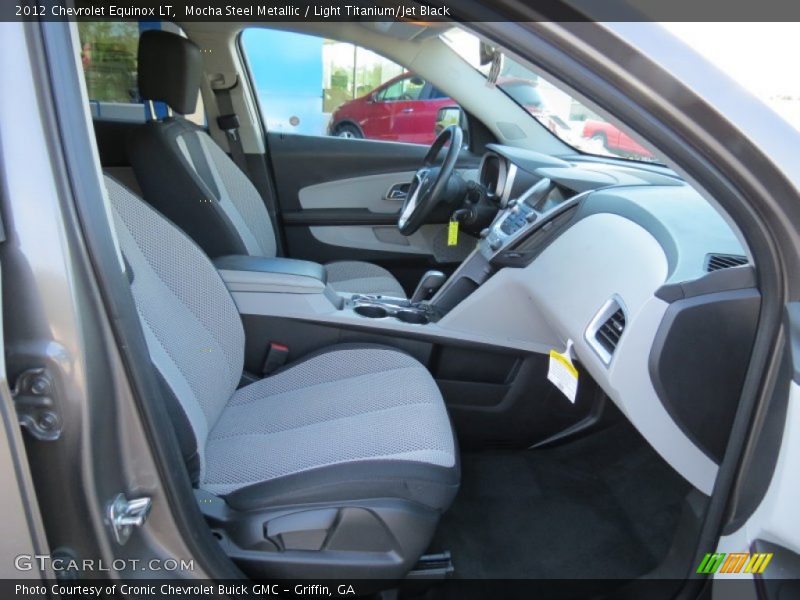 Mocha Steel Metallic / Light Titanium/Jet Black 2012 Chevrolet Equinox LT