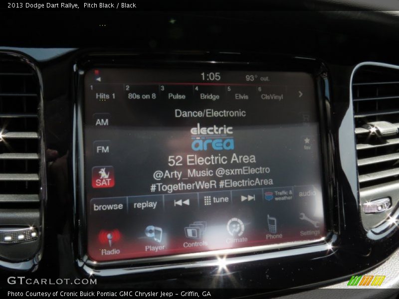 Pitch Black / Black 2013 Dodge Dart Rallye