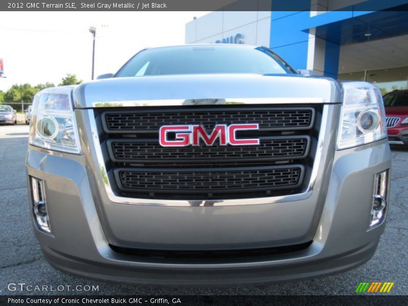Steel Gray Metallic / Jet Black 2012 GMC Terrain SLE