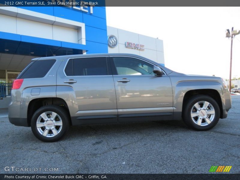 Steel Gray Metallic / Jet Black 2012 GMC Terrain SLE