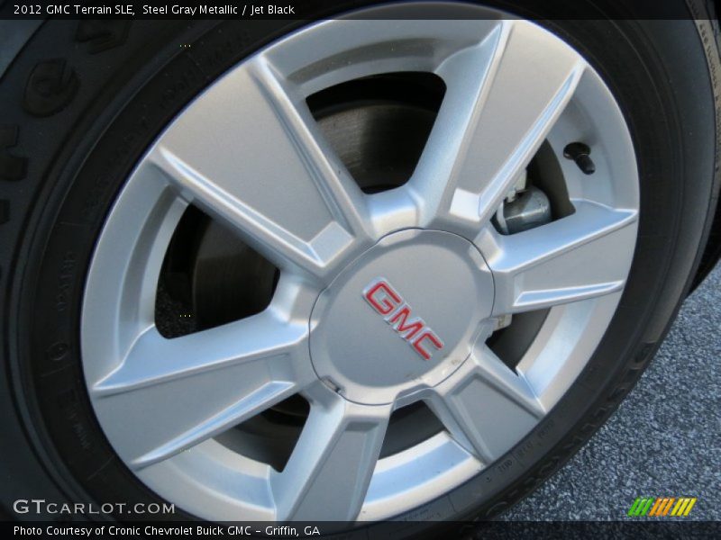 Steel Gray Metallic / Jet Black 2012 GMC Terrain SLE