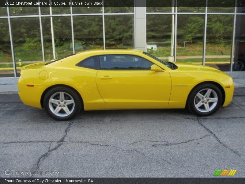 Rally Yellow / Black 2012 Chevrolet Camaro LT Coupe