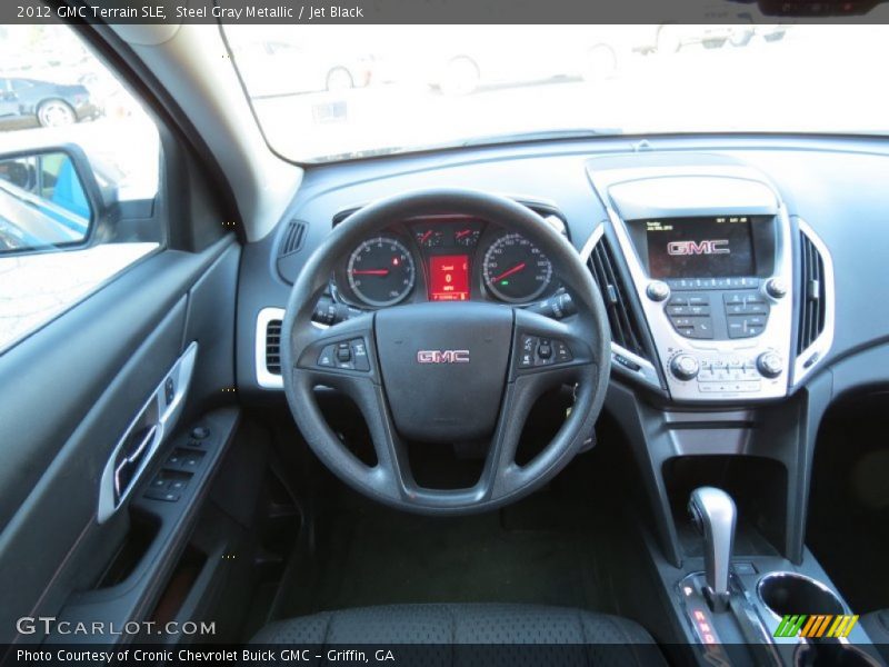 Steel Gray Metallic / Jet Black 2012 GMC Terrain SLE