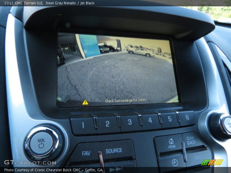 Steel Gray Metallic / Jet Black 2012 GMC Terrain SLE