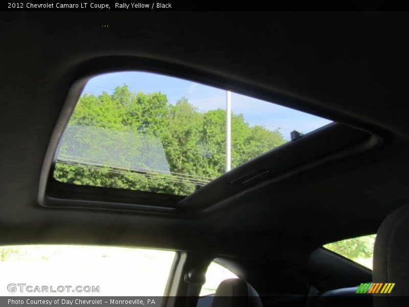 Rally Yellow / Black 2012 Chevrolet Camaro LT Coupe