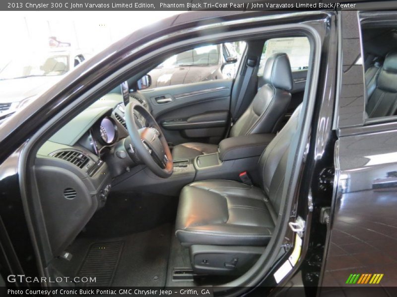 Phantom Black Tri-Coat Pearl / John Varavatos Limited Black/Pewter 2013 Chrysler 300 C John Varvatos Limited Edition