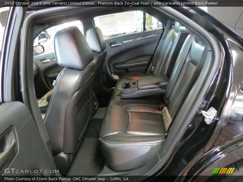 Phantom Black Tri-Coat Pearl / John Varavatos Limited Black/Pewter 2013 Chrysler 300 C John Varvatos Limited Edition