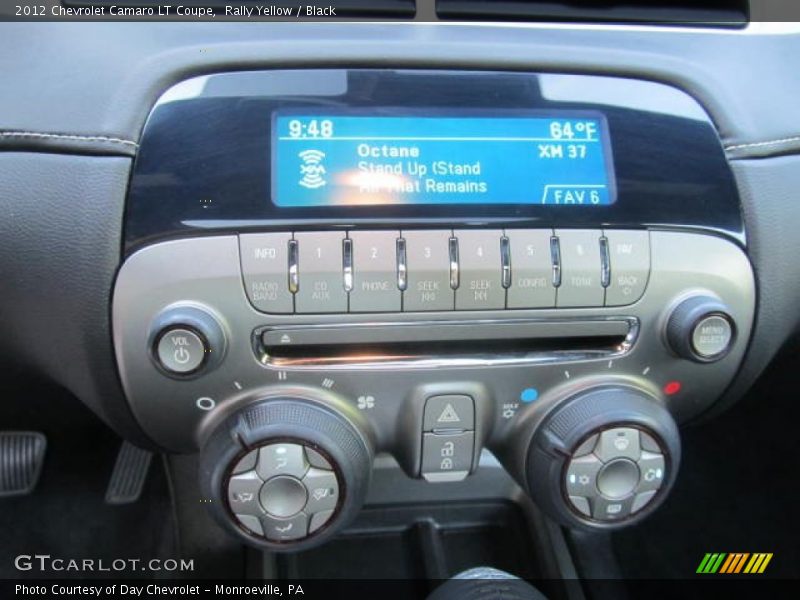 Rally Yellow / Black 2012 Chevrolet Camaro LT Coupe