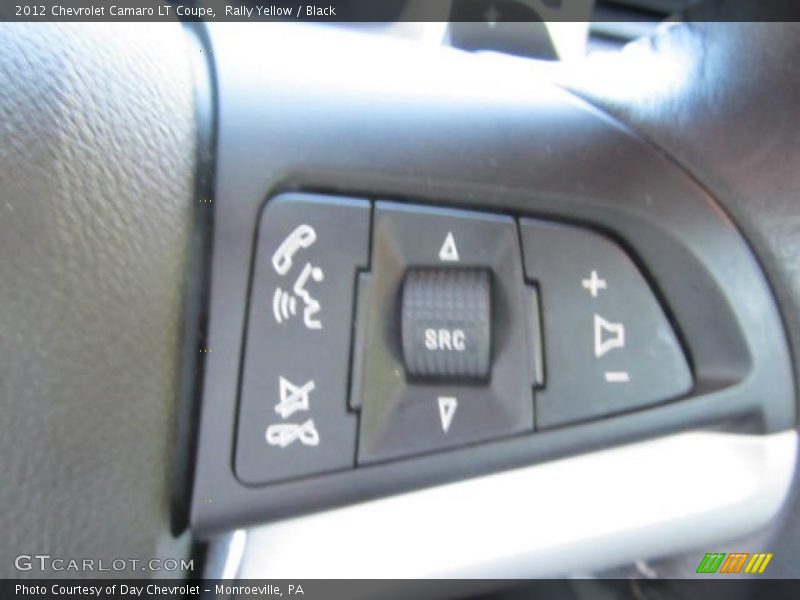 Rally Yellow / Black 2012 Chevrolet Camaro LT Coupe