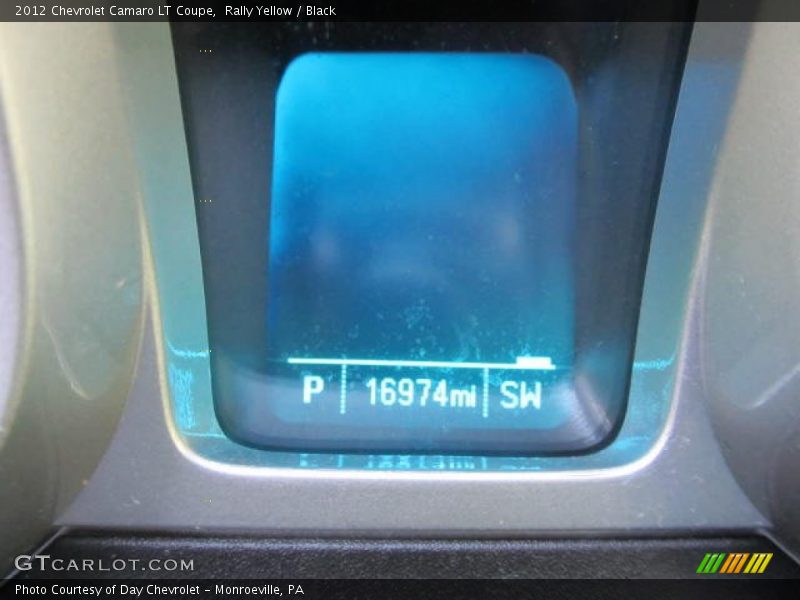 Rally Yellow / Black 2012 Chevrolet Camaro LT Coupe
