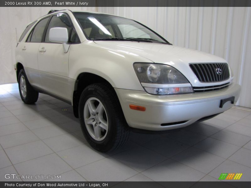 Pearl White / Ivory 2000 Lexus RX 300 AWD