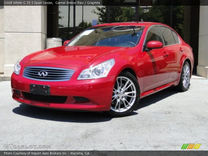 Front 3/4 View of 2008 G 35 S Sport Sedan